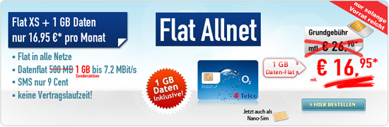 AllNet Flat 1 GB