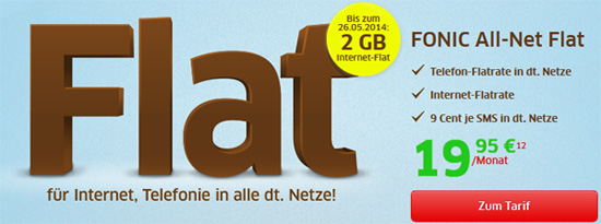 Fonic Allnet Flat Aktion